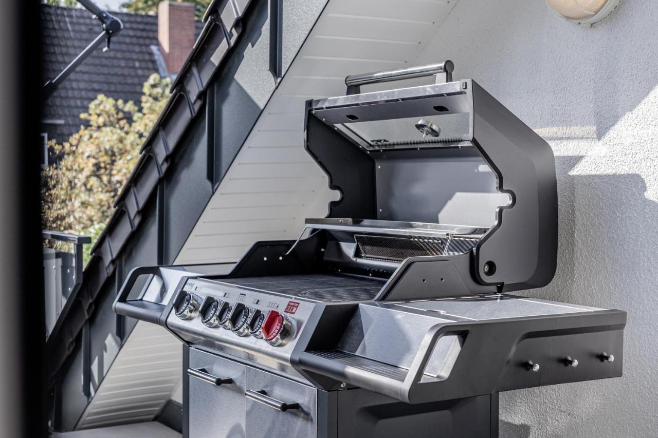 Gt-City Suite 01 I Gasgrill I Smart-Tv I Balkon Gutersloh Ngoại thất bức ảnh